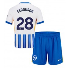 Brighton Evan Ferguson #28 Hemmaställ Barn 2024-25 Korta ärmar (+ Korta byxor)